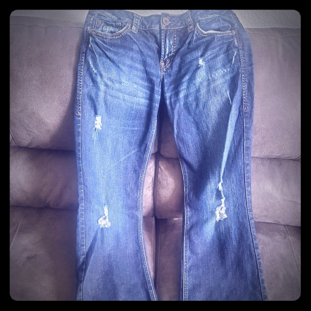 Size 30 Silver Lola bootcut jeans